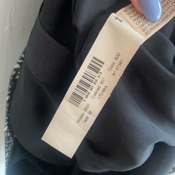 Massimo Dutti Back Zip Sleeveless Sheath Dress 6 - Picture 14 of 16